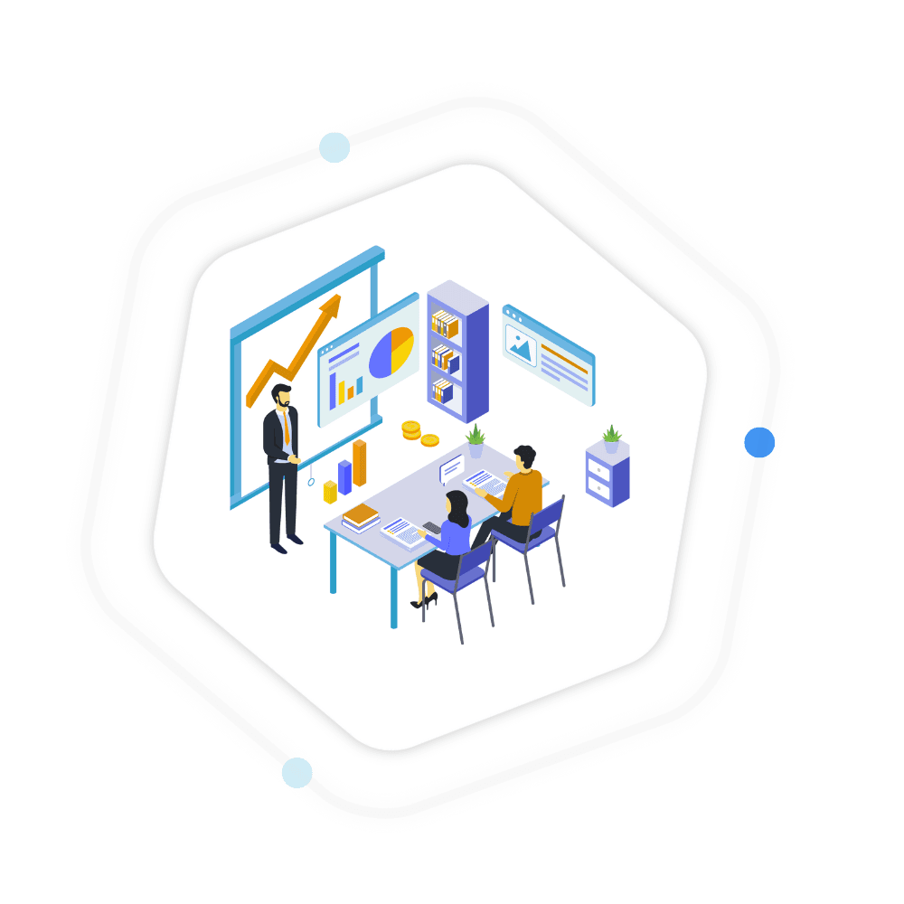 Team collaboration illustration