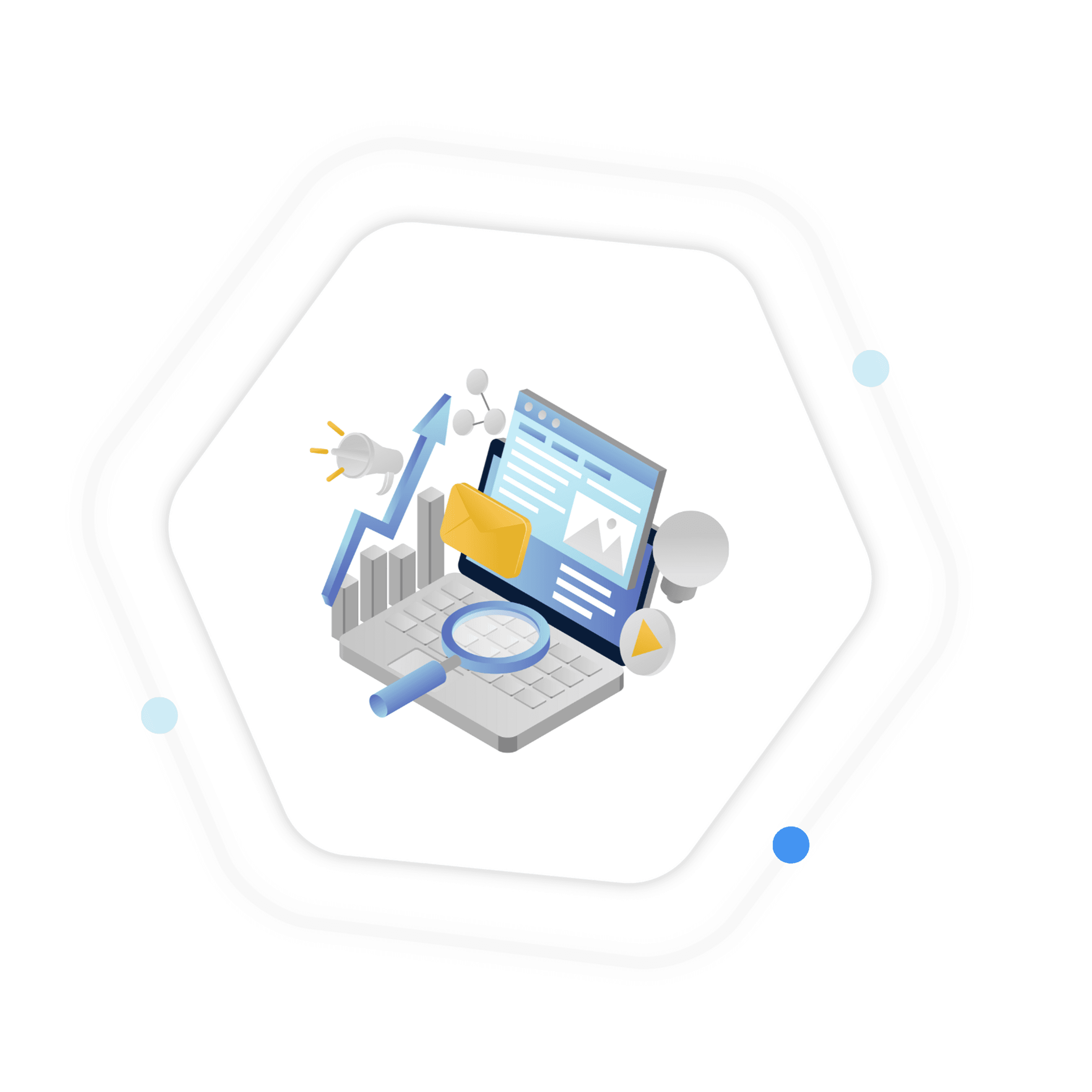 Analytics & growth illustration